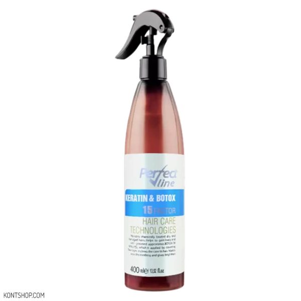 اسپری دو فاز پرفکت لاین مدل Keratin And Botox