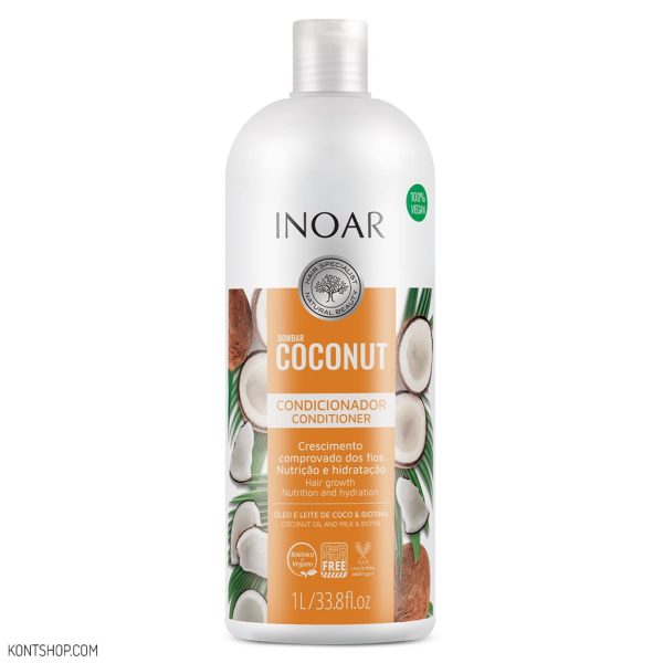شامپو نرم کننده اینوآر حاوی روغن نارگیل