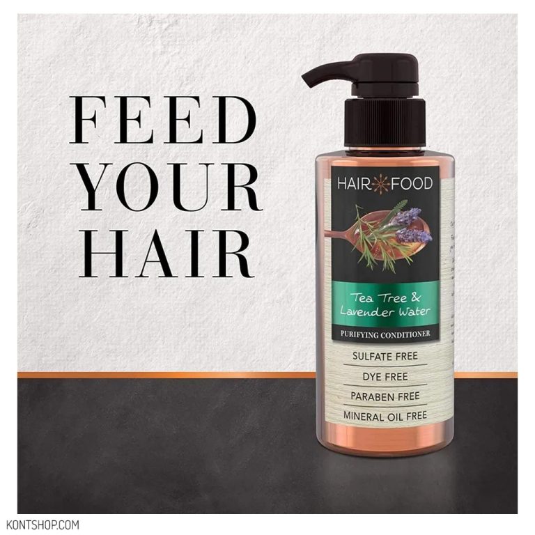 شامپو مو هیرفود حاوی روغن درخت چای و لاوندر مناسب انواع مو