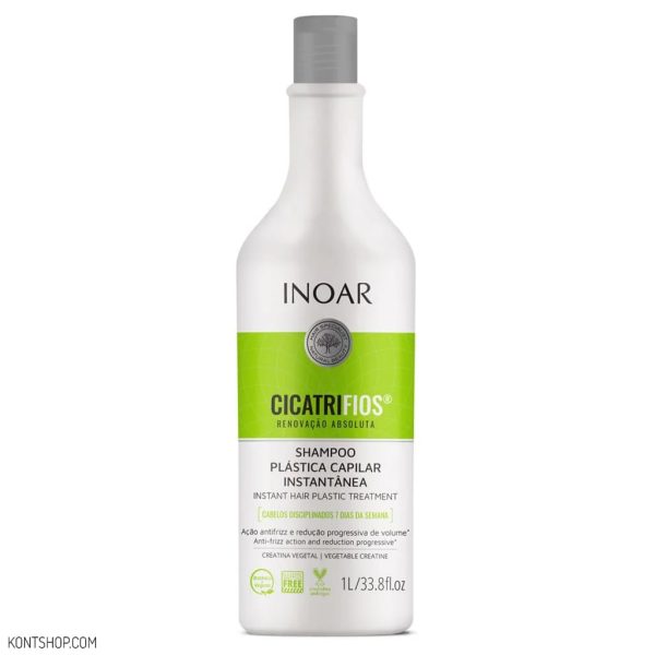 شامپو گیاهی اینوآر حاوی کراتین گیاهی