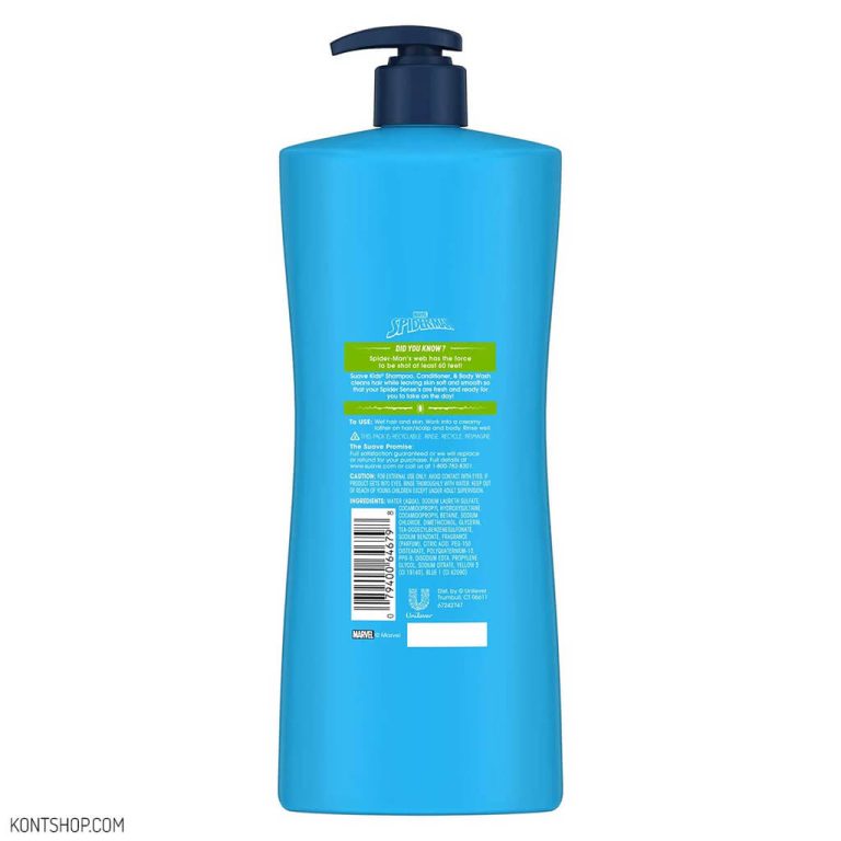 شامپو ۳ در ۱ کودک سواو طرح مرد عنکبوتی