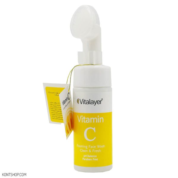 فوم شست و شوی صورت ویتالیر مناسب انواع پوست