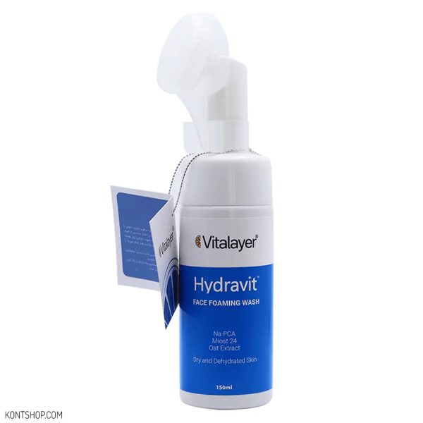 فوم شست و شوی صورت ویتالیر مناسب پوست خشک