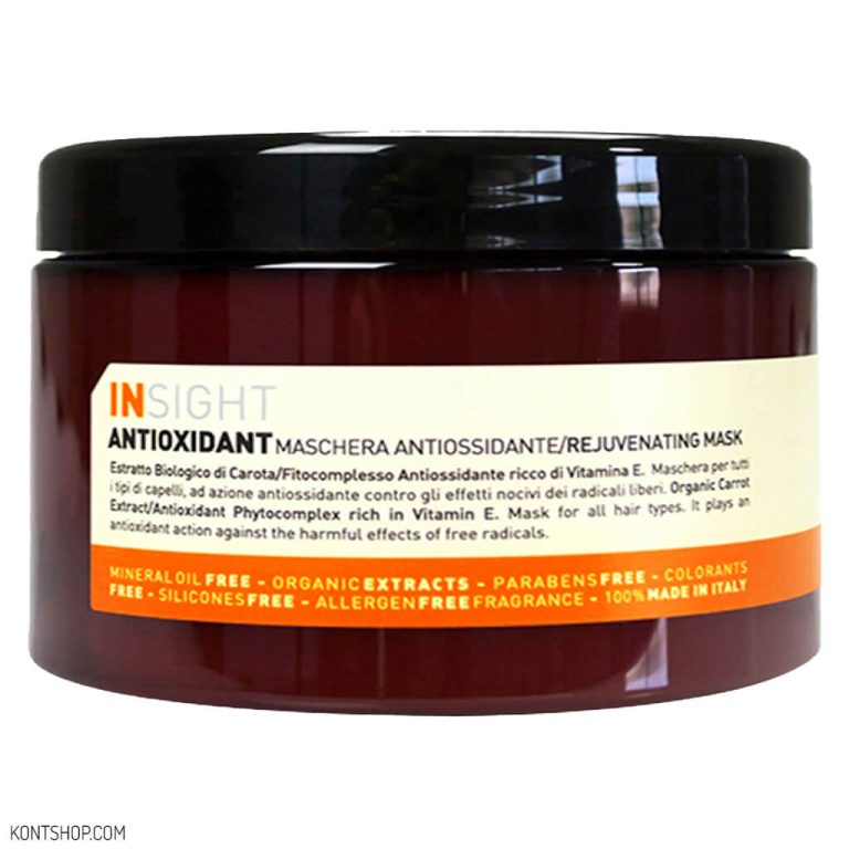 ماسک مخصوص موهای رنگ شده اینسایت مدل Antioxidant