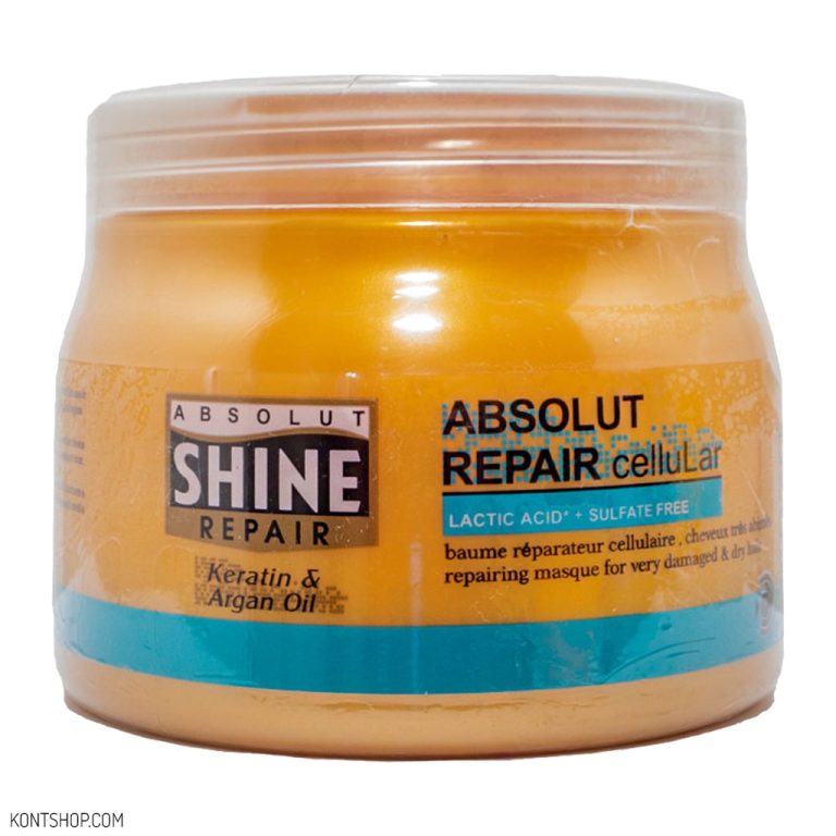 ماسک مو ترمیم کننده بدون سولفات ابسولوت شاین