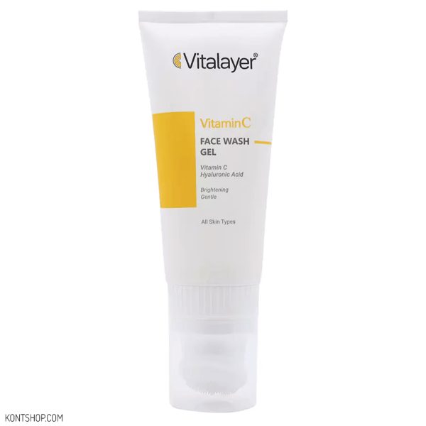 ژل براش شست و شوی صورت ویتالیر حاوی مناسب انواع پوست