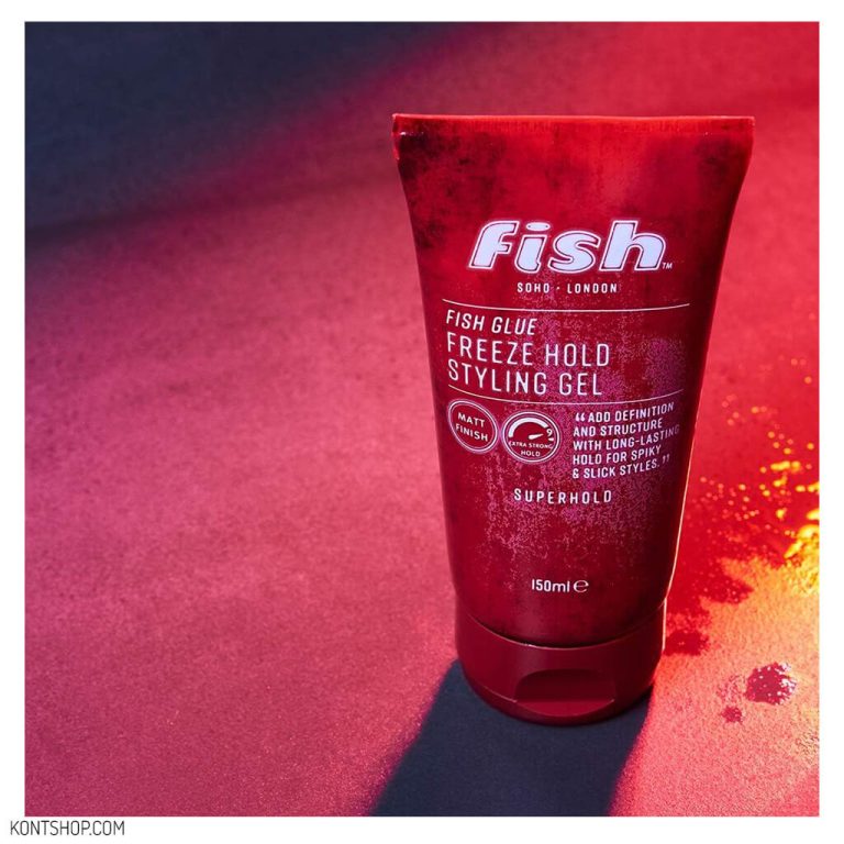 ژل حالت دهنده مو فیش مدل Super Hold