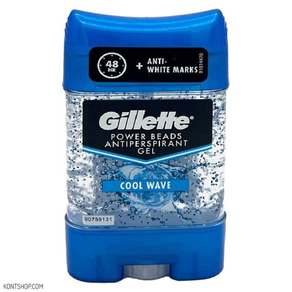 ضد تعریق ژله‌ای مردانه ژیلت مدل Cool Wave