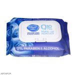 دستمال مرطوب پاک کننده آرایش دافی مدل Q10 Plus