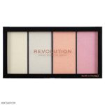 پالت هایلایتر 4رنگ روولوشن مدل Re Loaded