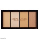 پالت هایلایتر 4رنگ روولوشن مدل Re Loaded