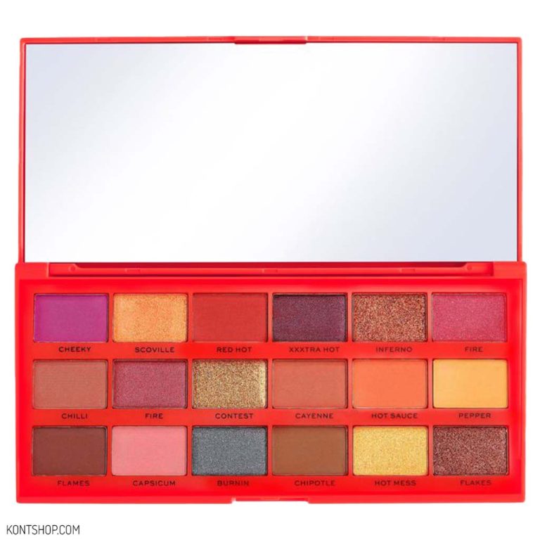 پالت سایه چشم 18رنگ روولوشن مدل Chilli