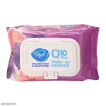 دستمال مرطوب پاک کننده آرایش دافی مدل Q10 Plus