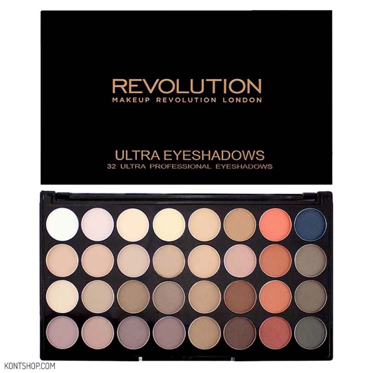 پالت سایه 32رنگ رولوشن مدل Flawless Matte 2