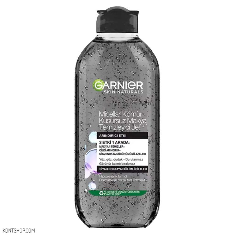 ژل میسلار پاک کننده آرایش گارنیر مدل Charcoal