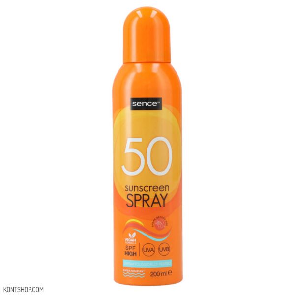 اسپری ضد آفتاب سنس SPF50