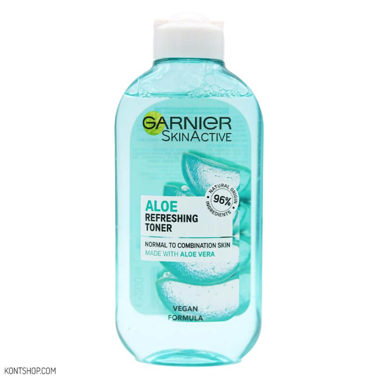 تونر آبرسان گارنیر حاوی عصاره آلوئه ورا مناسب انواع پوست