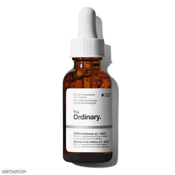 سرم دور چشم اوردینری کافئین Caffeine Solution 5% + EGCG ضد تیرگی و پف