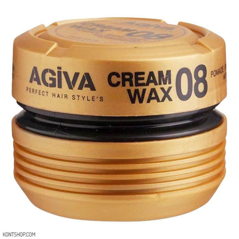 واکس مو حالت دهنده متوسط و براق کننده قوی آگیوا شماره ۰۸