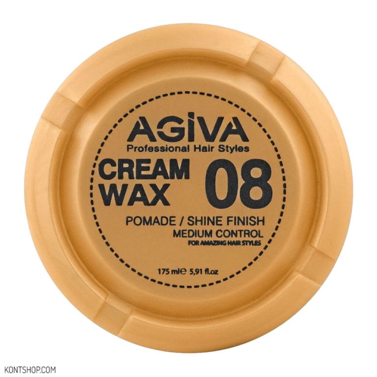 واکس مو حالت دهنده متوسط و براق کننده قوی آگیوا شماره ۰۸