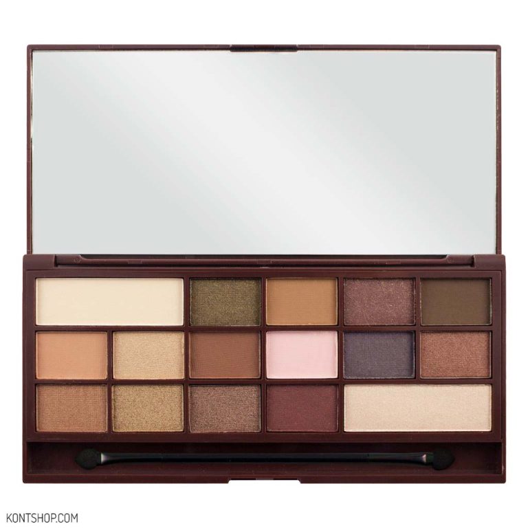پالت سایه 16رنگ روولوشن مدل Chocolate