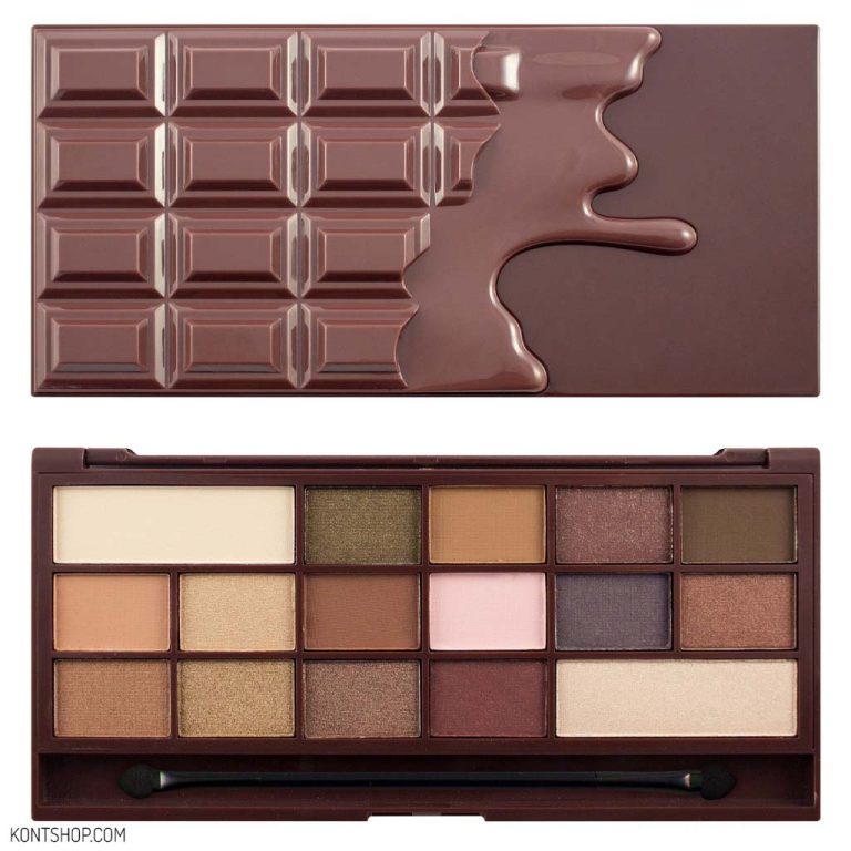 پالت سایه 16رنگ روولوشن مدل Chocolate
