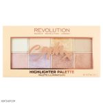 پالت هایلایتر 8رنگ روولوشن مدل Soph