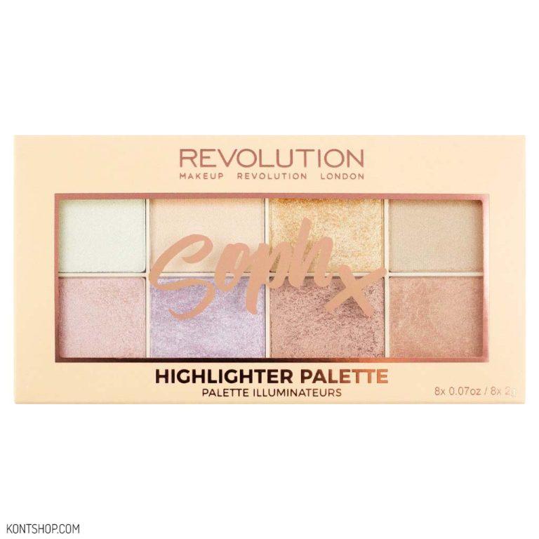 پالت هایلایتر 8رنگ روولوشن مدل Soph