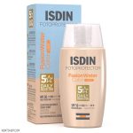 کرم ضد آفتاب رنگی ایزدین SPF50 حجم ۵۰ میل