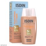 کرم ضد آفتاب رنگی ایزدین SPF50 حجم ۵۰ میل