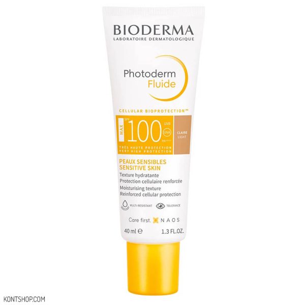 کرم ضد آفتاب رنگی فتودرم آکوافلویید SPF100 بایودرما