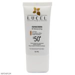 کرم ضدآفتاب رنگی SPF50 لوسل مناسب پوست چرب
