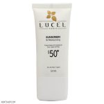 کرم ضدآفتاب فاقد رنگ SPF50 لوسل مناسب انواع پوست