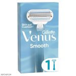 خود تراش به همراه 2 تیغ یدک مردانه ژیلت مدل Venus Smooth