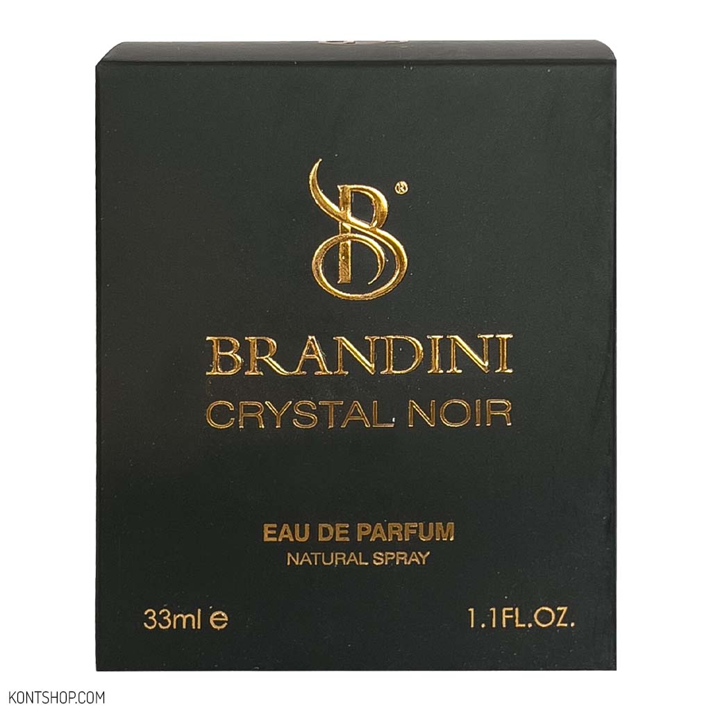 عطر جیبی زنانه برندینی مدل Crystal Noir