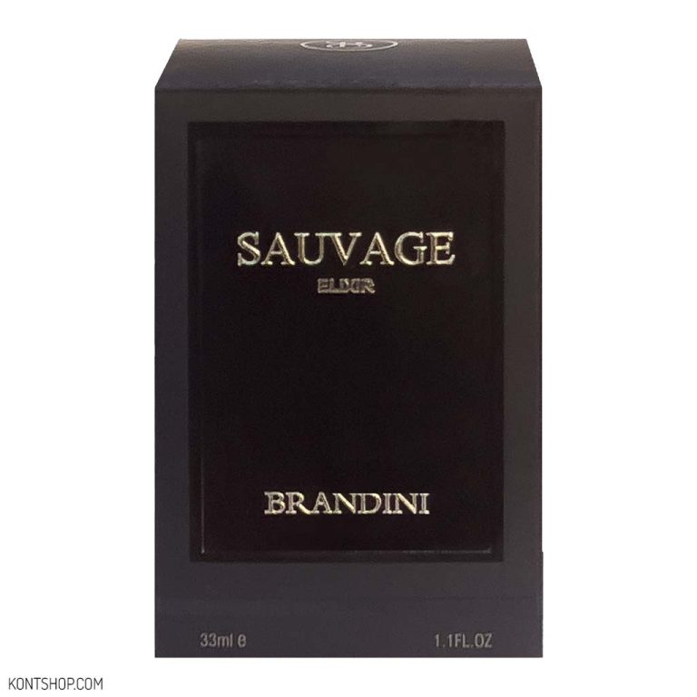 عطر جیبی مردانه برندینی مدل Sauvage Elixir