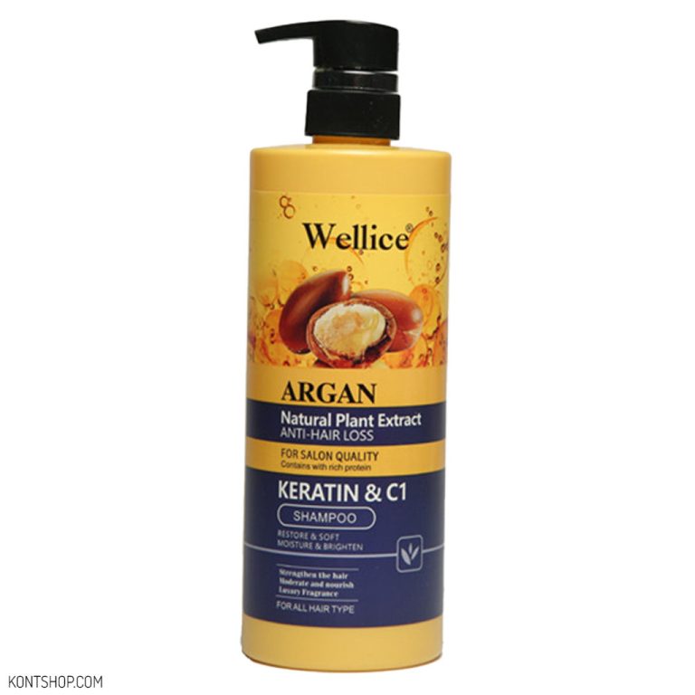 شامپو ضد ریزش مو ویلایس مدل Argan