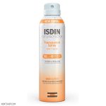 اسپری ضد آفتاب بدن ترنسپرنت ایزدین SPF50