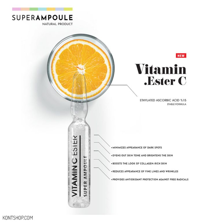 سوپر آمپول تقویت کننده ویتامین سی بیو بالانس