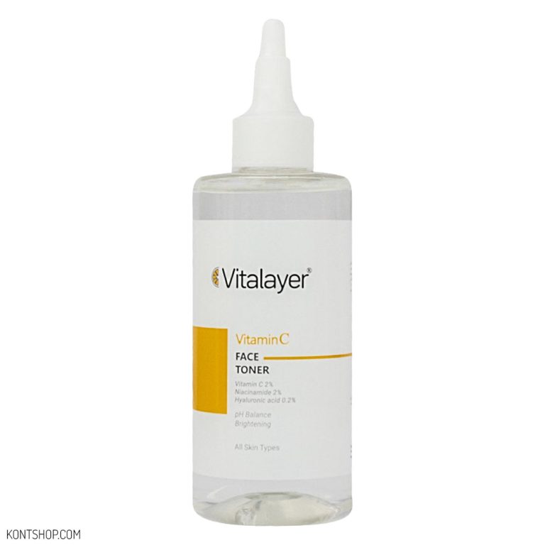 تونر پاک کننده صورت ویتالیر حاوی ویتامین C
