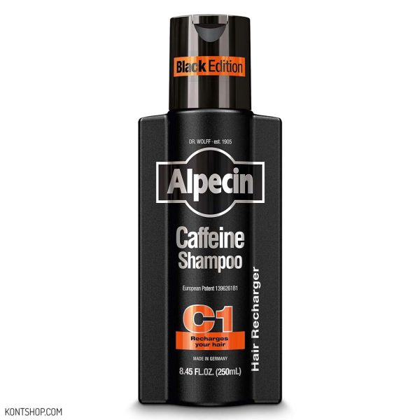 شامپو مو آلپسین مدل Black Edition