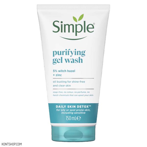 ژل شستشوی پوست چرب سیمپل