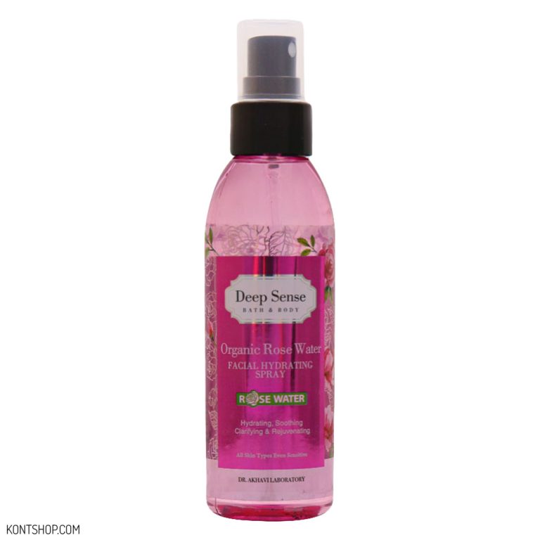 اسپری مرطوب کننده صورت رز دیپ سنس مناسب انواع پوست