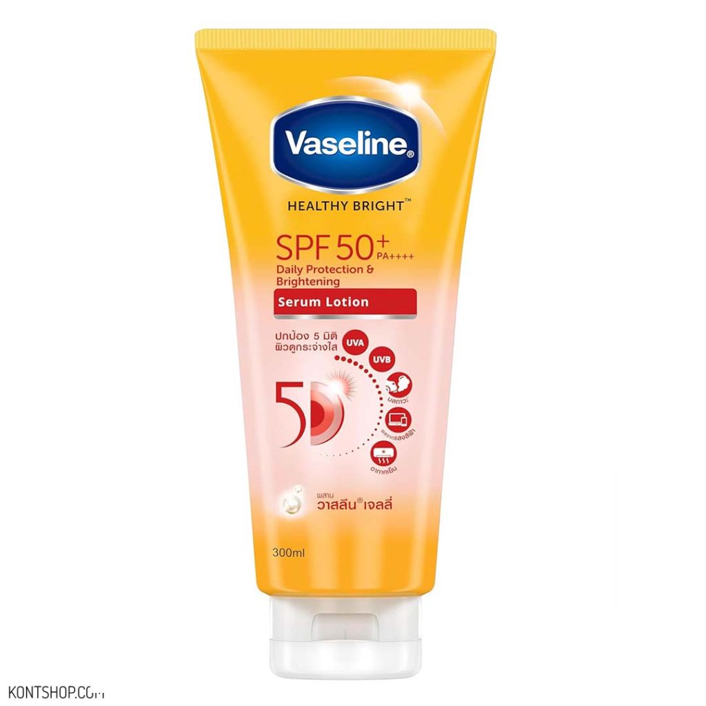 سرم ضد آفتاب وازلین SPF50