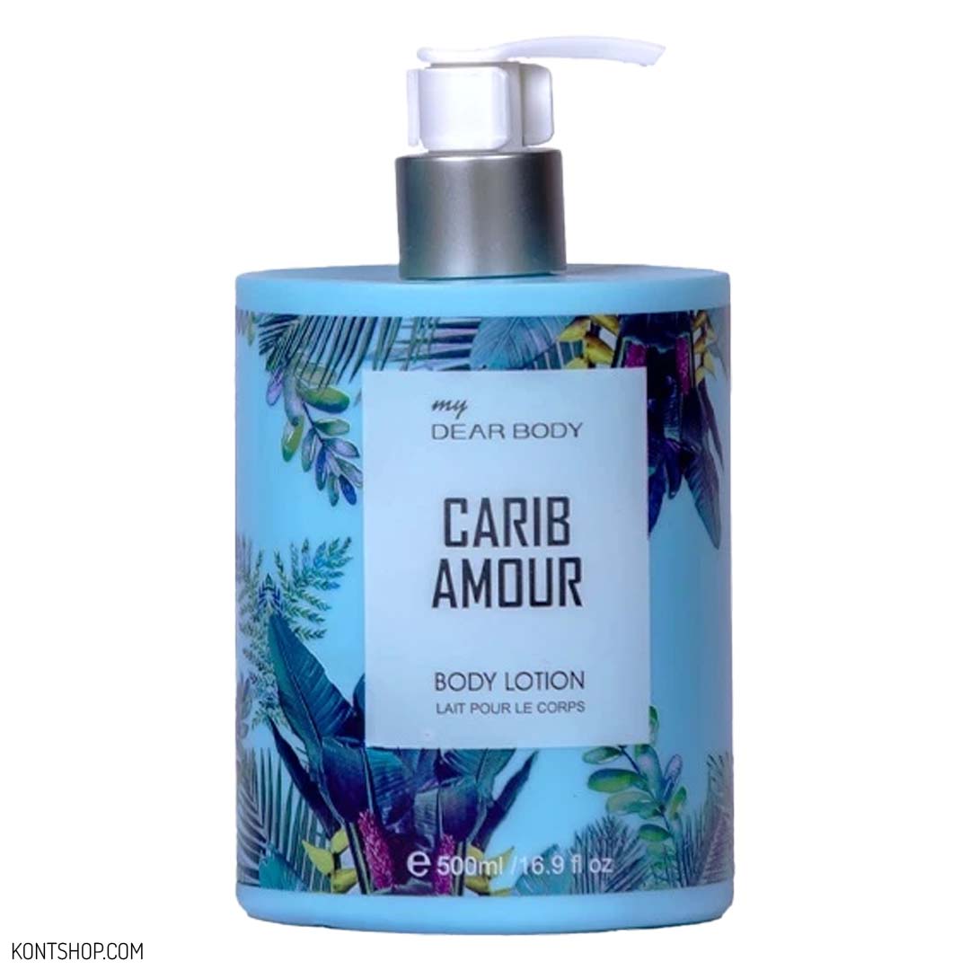 لوسیون بدن دیر بادی مدل Carib Amour لوسیون بدن دیر بادی مدل Carib Amour