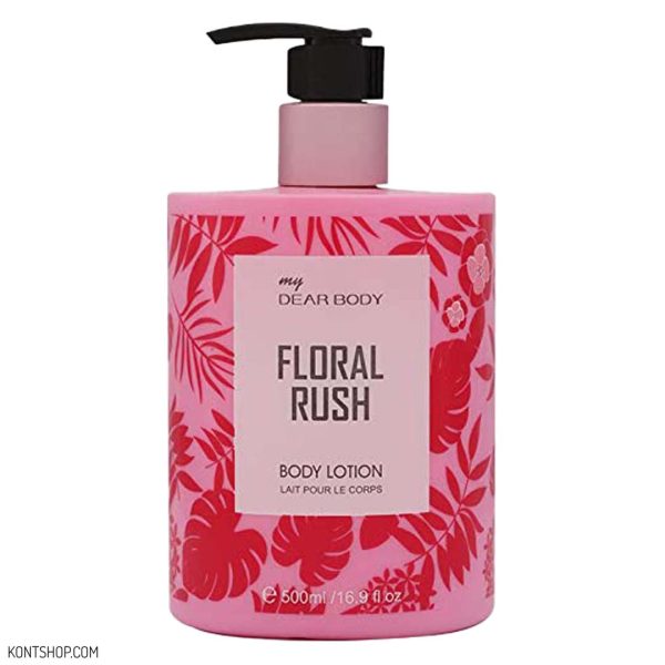 لوسیون بدن دیر بادی مدل Floral Rush