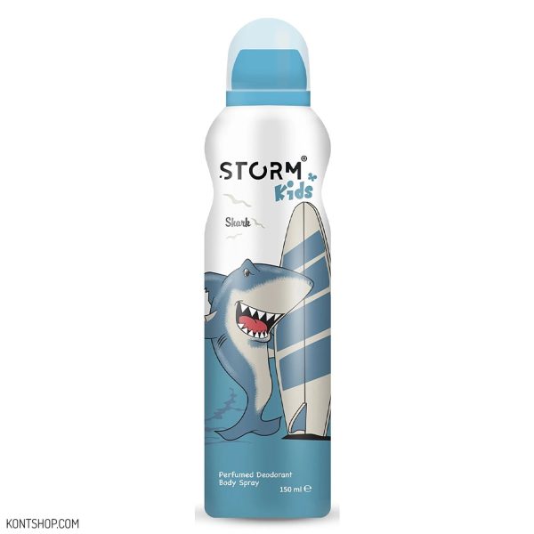 اسپری بدن کودک استورم مدل Shark