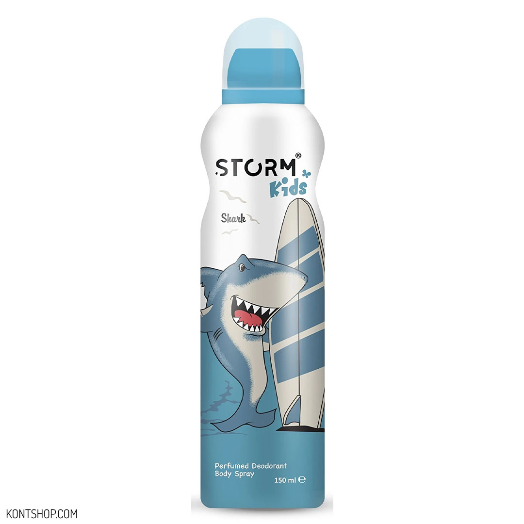 اسپری بدن کودک استورم مدل Shark اسپری بدن کودک استورم مدل Shark