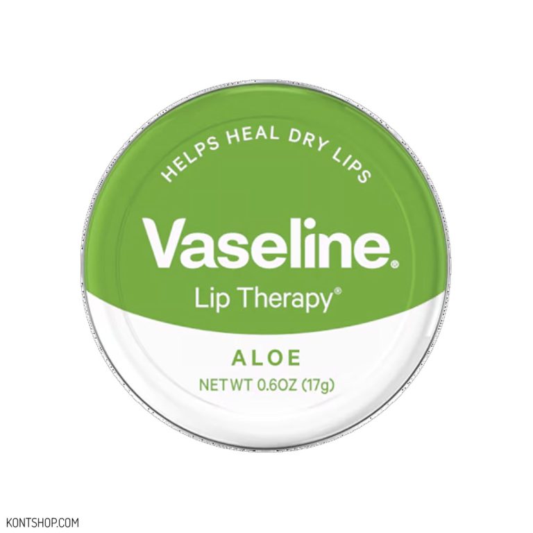 بالم لب کاسه‌ای وازلین حاوی عصاره آلوئه ورا