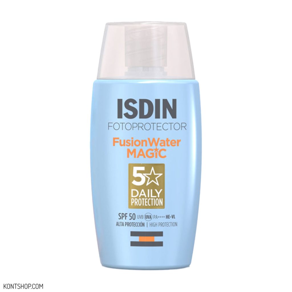 ضد آفتاب بی رنگ فیوژن واتر مجیک ایزدین